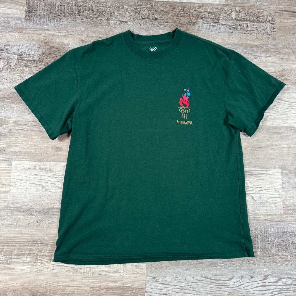 Atlanta 1996 Olympic Games Heritage XL Graphic T Shirt Centennial Poster Tee
